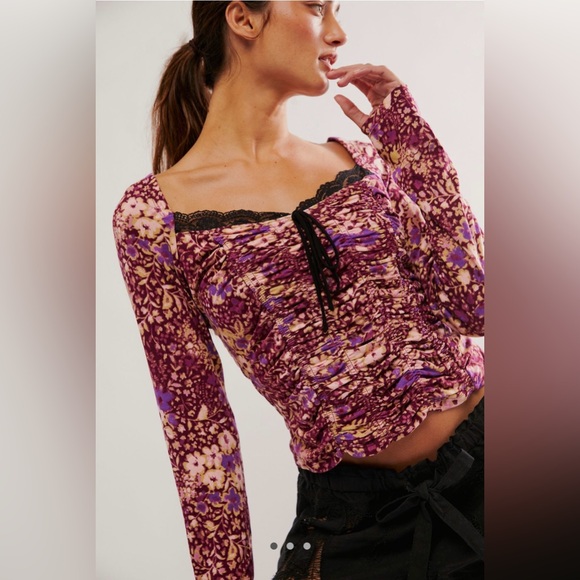 Free People Layer It On Me Long Sleeve - Picture 1 of 9